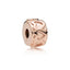 Rose Charm Clip Row Of Hearts Herz