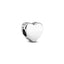 Charm Herz Gravur Sterling-Silber