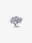 Familienstammbaum Offen gearbeitetes Charm Sterling-Silber