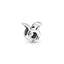 Charm Funkelnder Stier Sterling-Silber