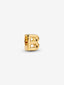 Buchstabe B Alphabet-Mini-Charm 14 Karat Vergoldung