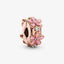 Rose Charm Zwischenelement Rosa Gänseblümchen