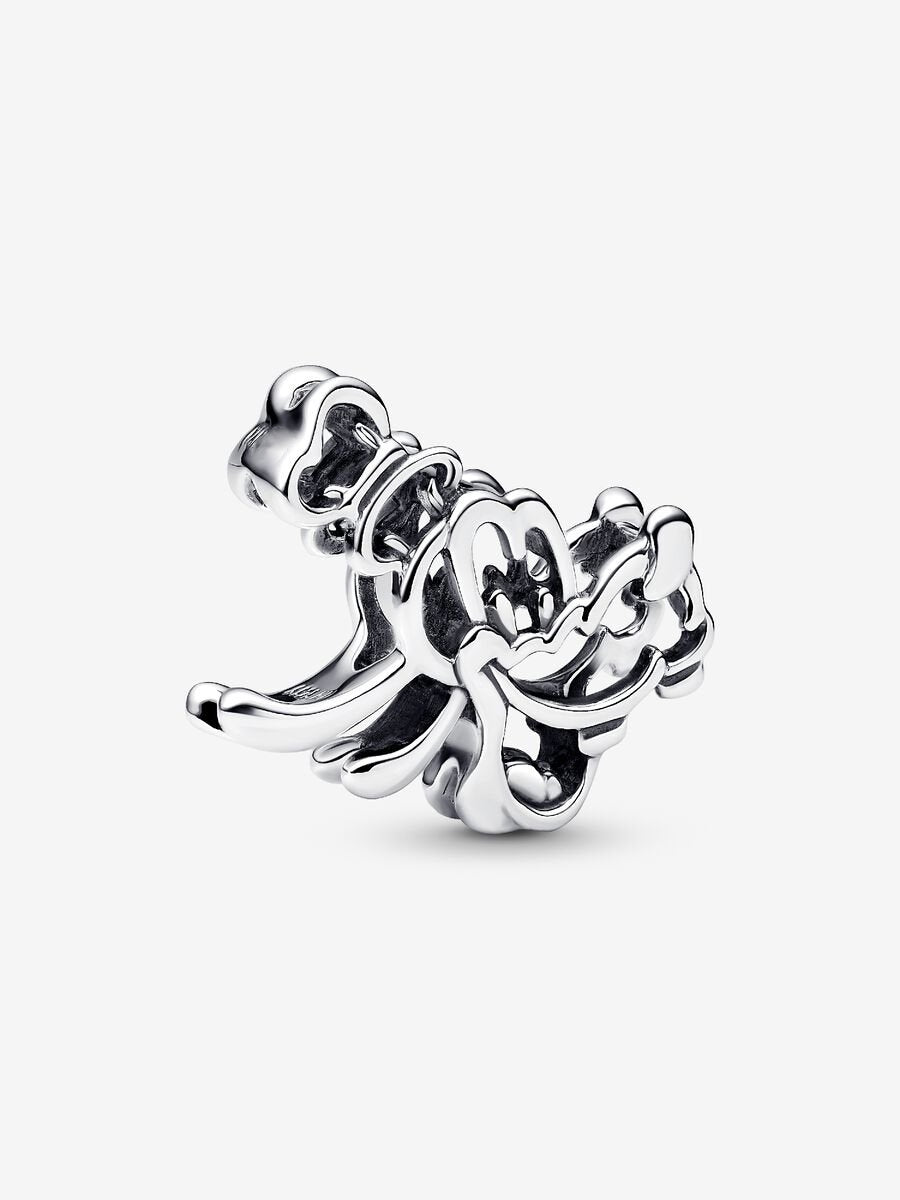 Goofy Offen gearbeiteter Charm Sterling-Silber Hauptbild