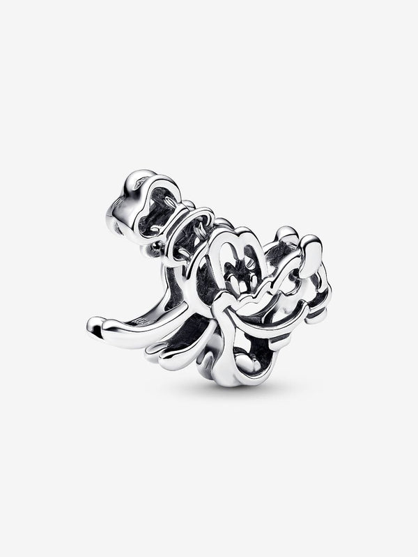 Goofy Offen gearbeiteter Charm Sterling-Silber