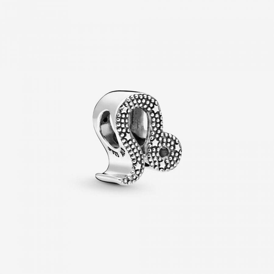 Charm Funkelnder Loewe Sterling-Silber