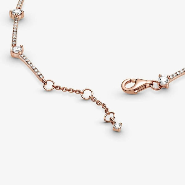 Rose  Armband Funkelnde Pavé-Stäbe