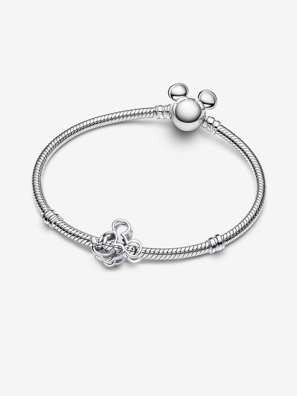 Micky Maus Offen gearbeitetes Charm Sterling-Silber