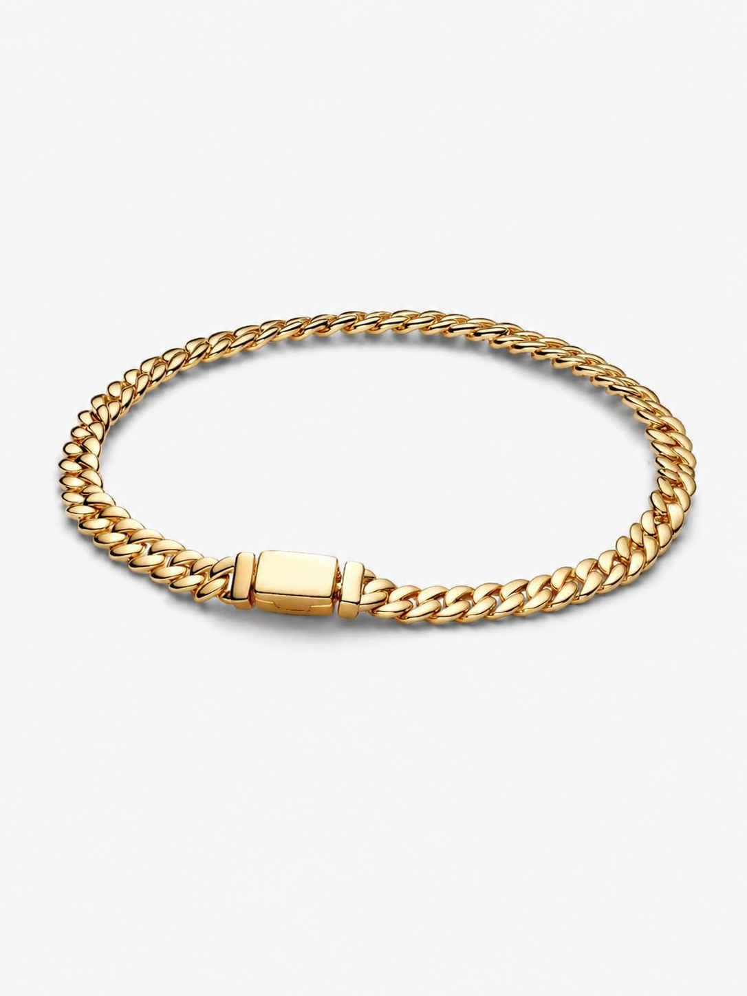 Cuban-Kettenarmband 14 Karat Vergoldung Hauptbild