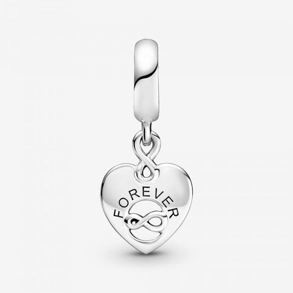 Charm-Anhänger Freunde für Immer Herz Silber