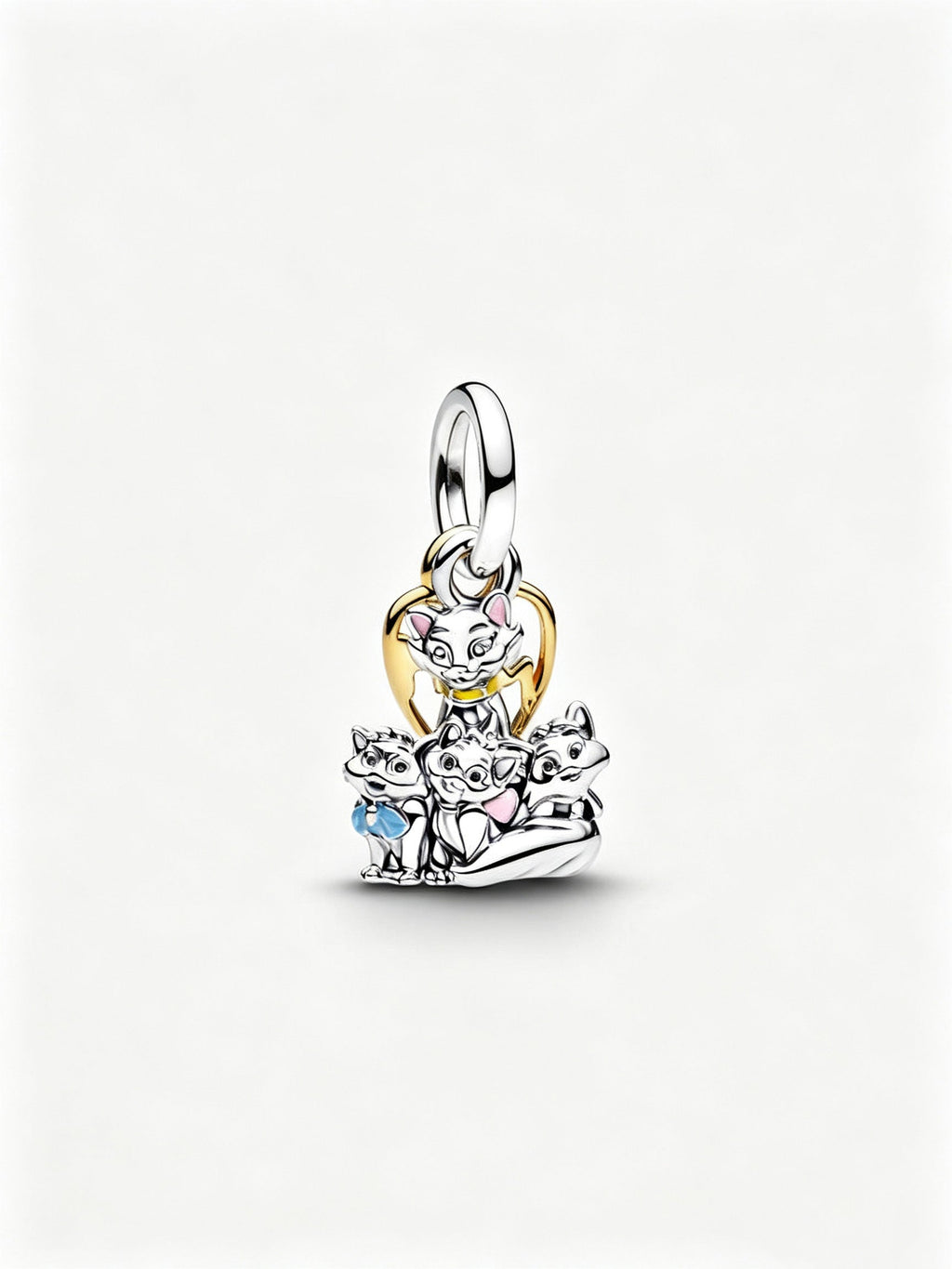 Aristocats Duchess & Kätzchen Charm-Anhänger