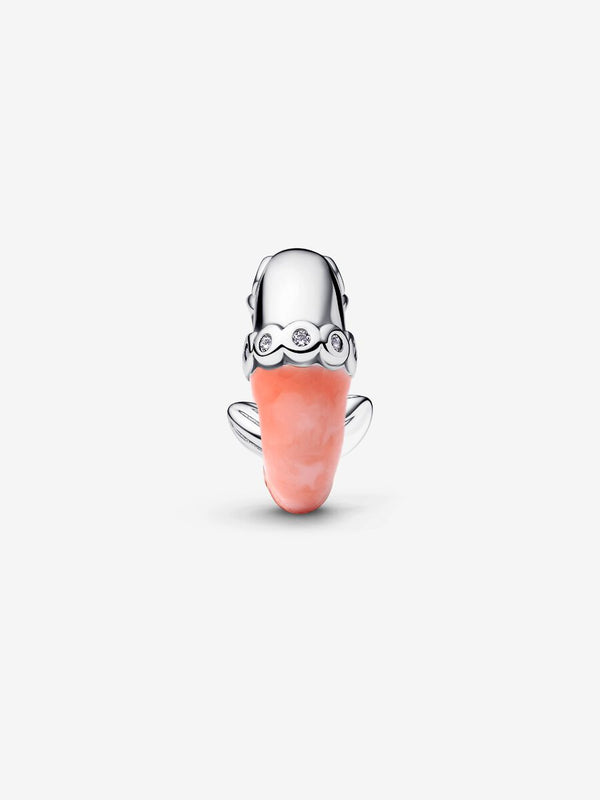Garnelen Charm Sterling-Silber
