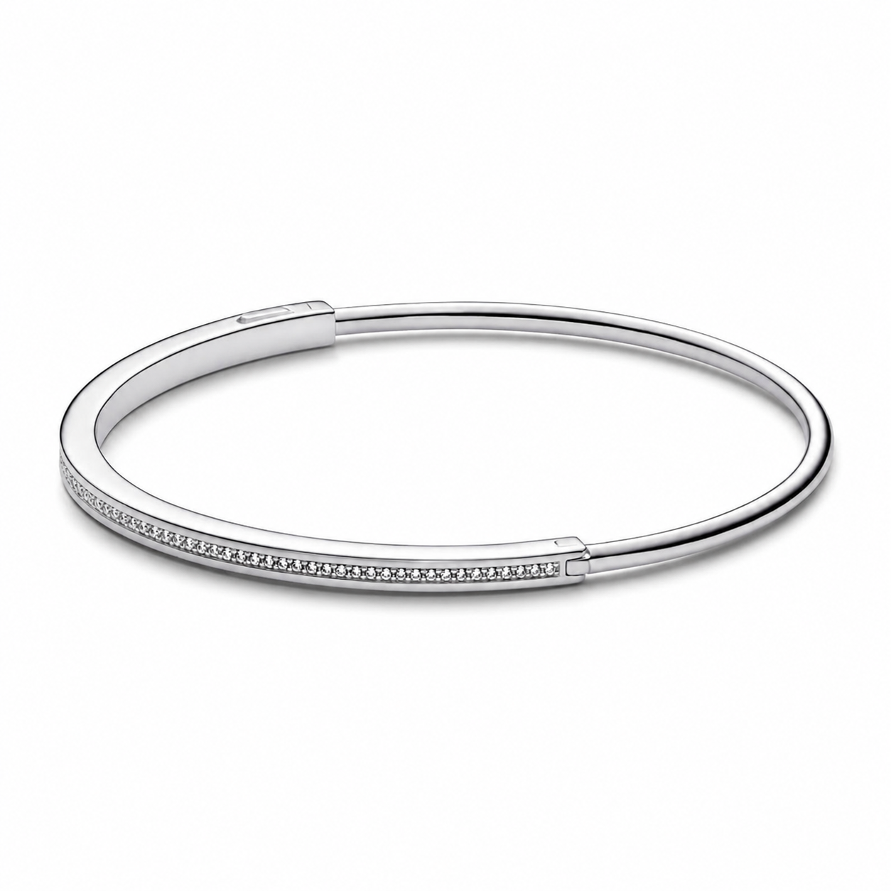 Armreif Signature I-D Pavé Sterling-Silber Hauptbild