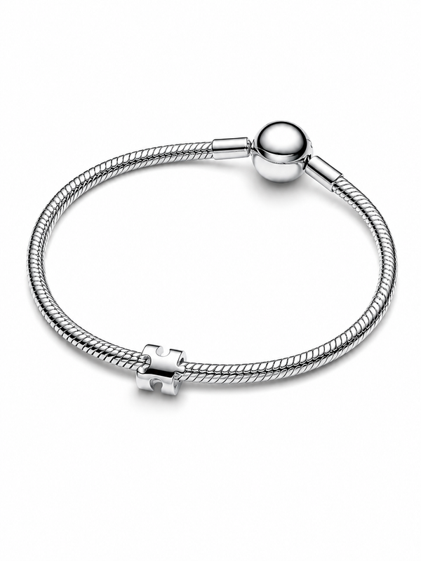 Puzzleteil Mini-Charm Sterling-Silber