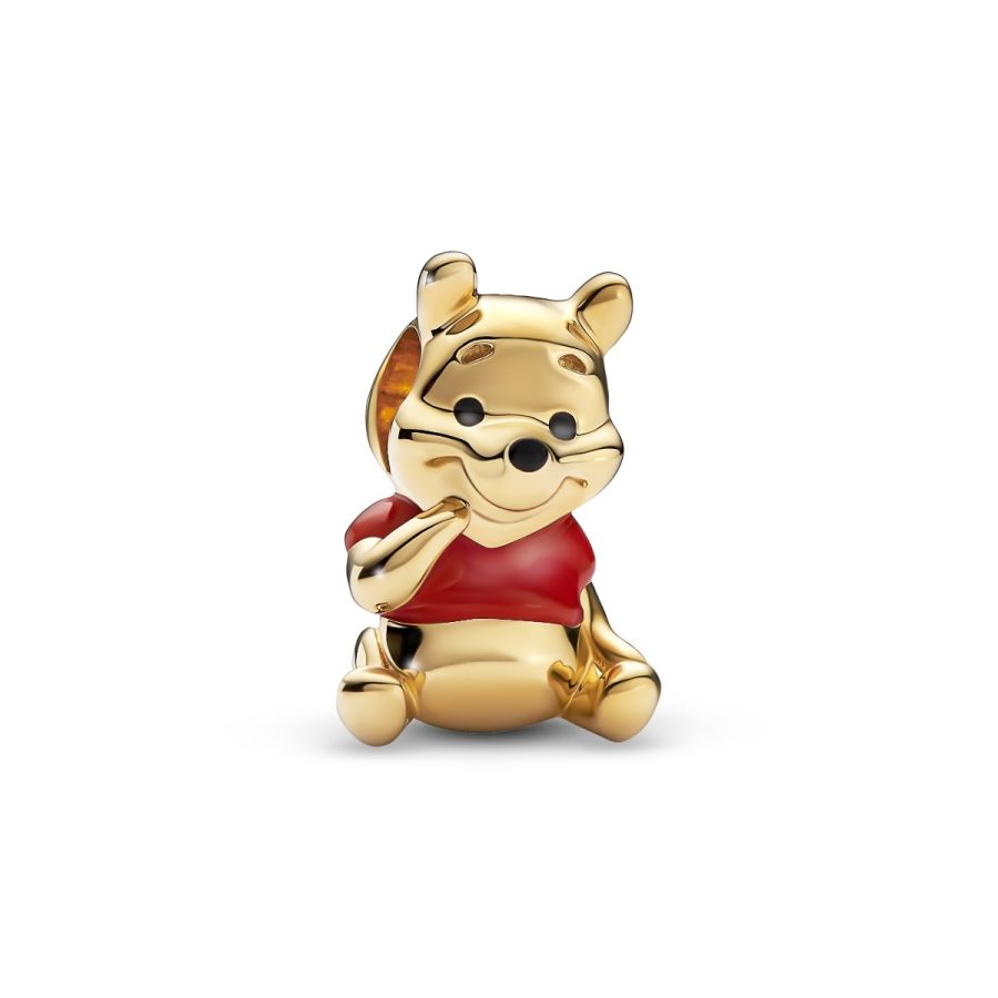 Charm Winnie Puuh Bär 14 Karat Vergoldet Hauptbild