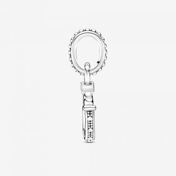 Charm-Anhänger Glückshufeisen Silber