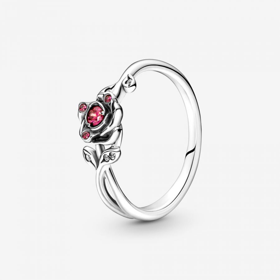 Ring Die Schöne und Das Biest Rose Silber