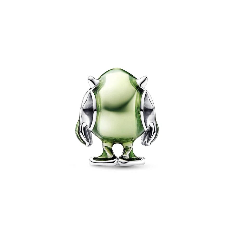 Charm Pixar Mike Glotzkowski Grün Sterling-Silber