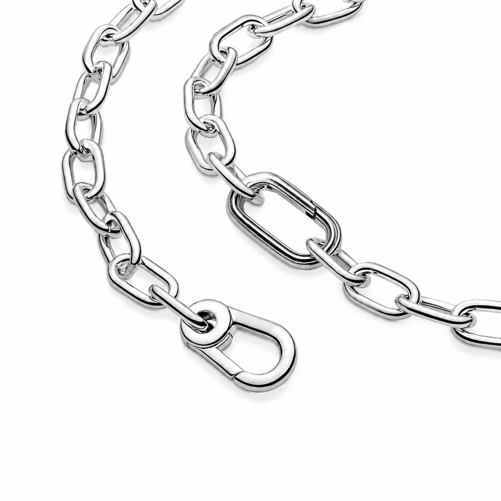 399685C00 Halskette Link Chain Sterling-Silber 50 cm