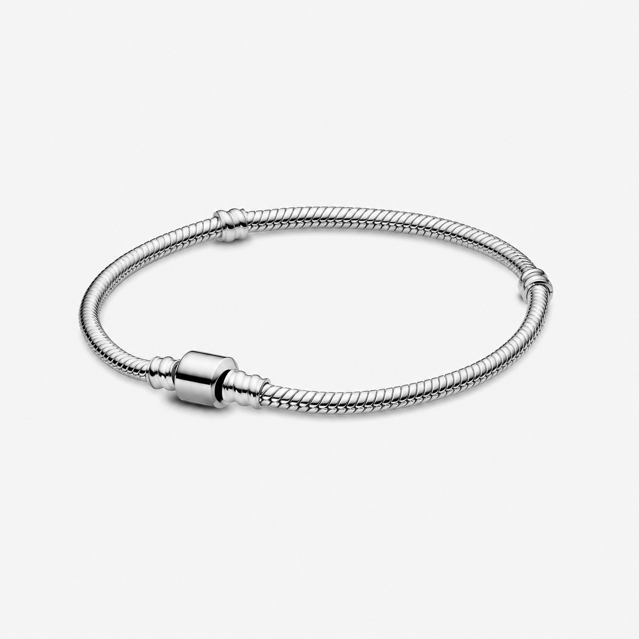 Schlangen-Gliederarmband Zylinder-Verschluss Hauptbild