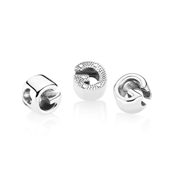 Charm Buchstabe Letter G Sterling-Silber