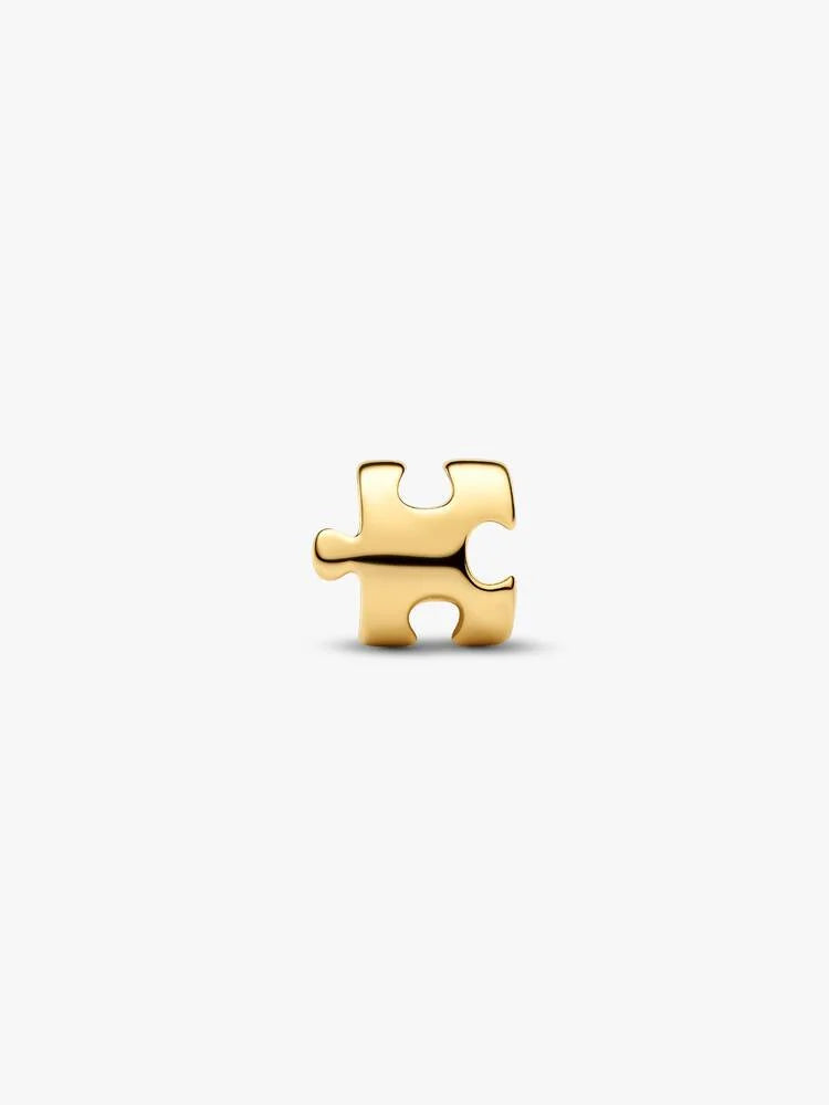 Puzzleteil Mini-Charm 14 Karat Vergoldung Zweitbild