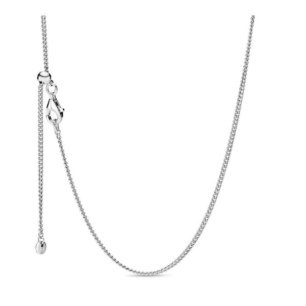 398283 Kette Curb Chain Sterling-Silber 60 cm