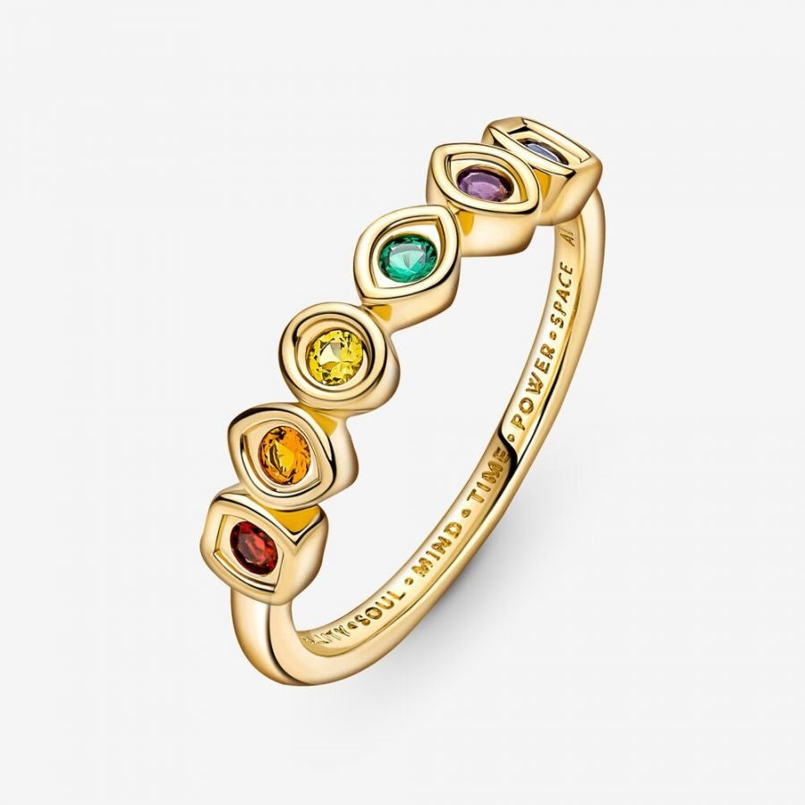 Ring The Avengers Infinity Steine 14k Vergoldet