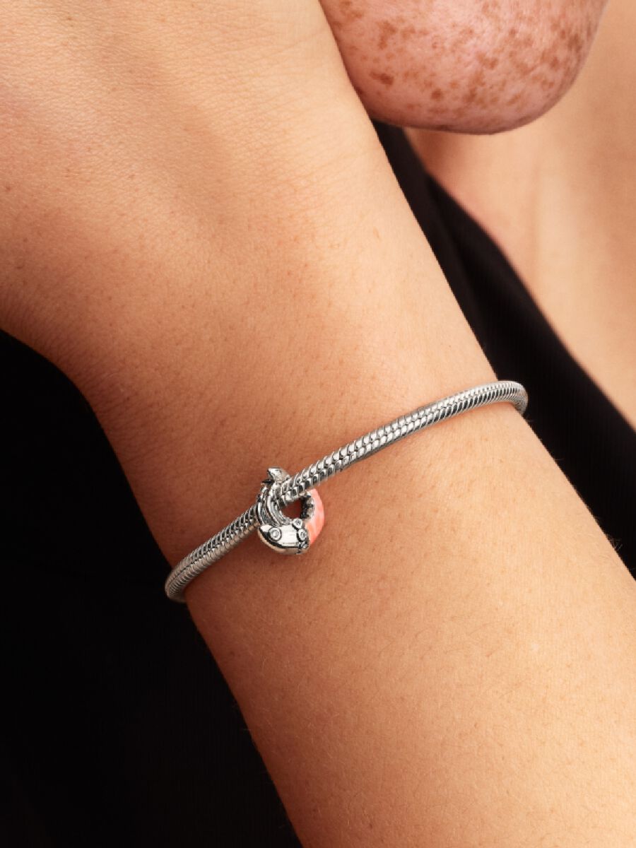 Garnelen Charm Sterling-Silber Zweitbild