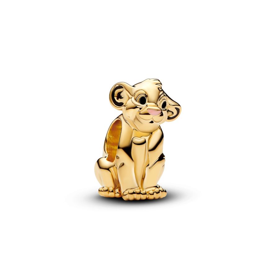 Charm König der Löwen Simba Vergoldet Hauptbild
