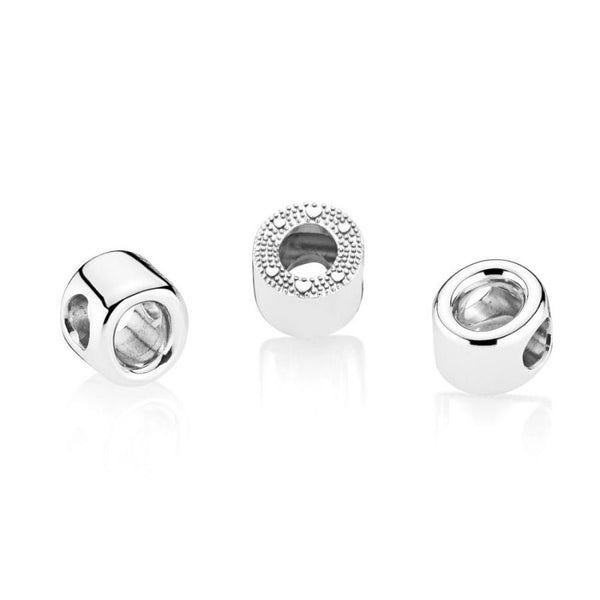 Charm Buchstabe Letter O Silber