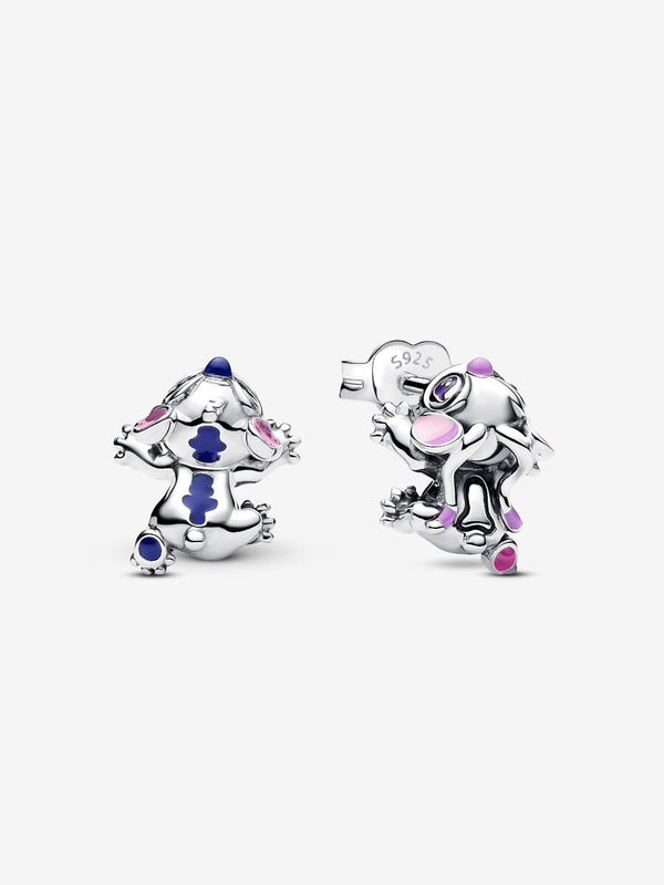Stitch & Angel Ohrstecker Sterling-Silber
