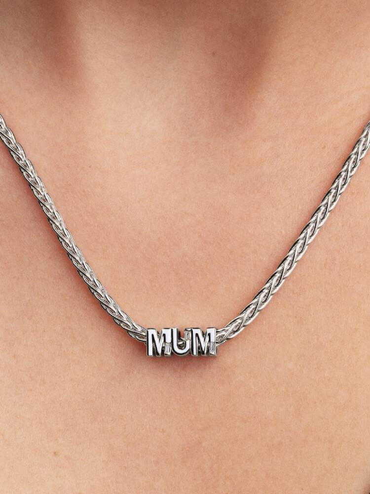 Wendbares Mum-Charm Sterling-Silber Zweitbild