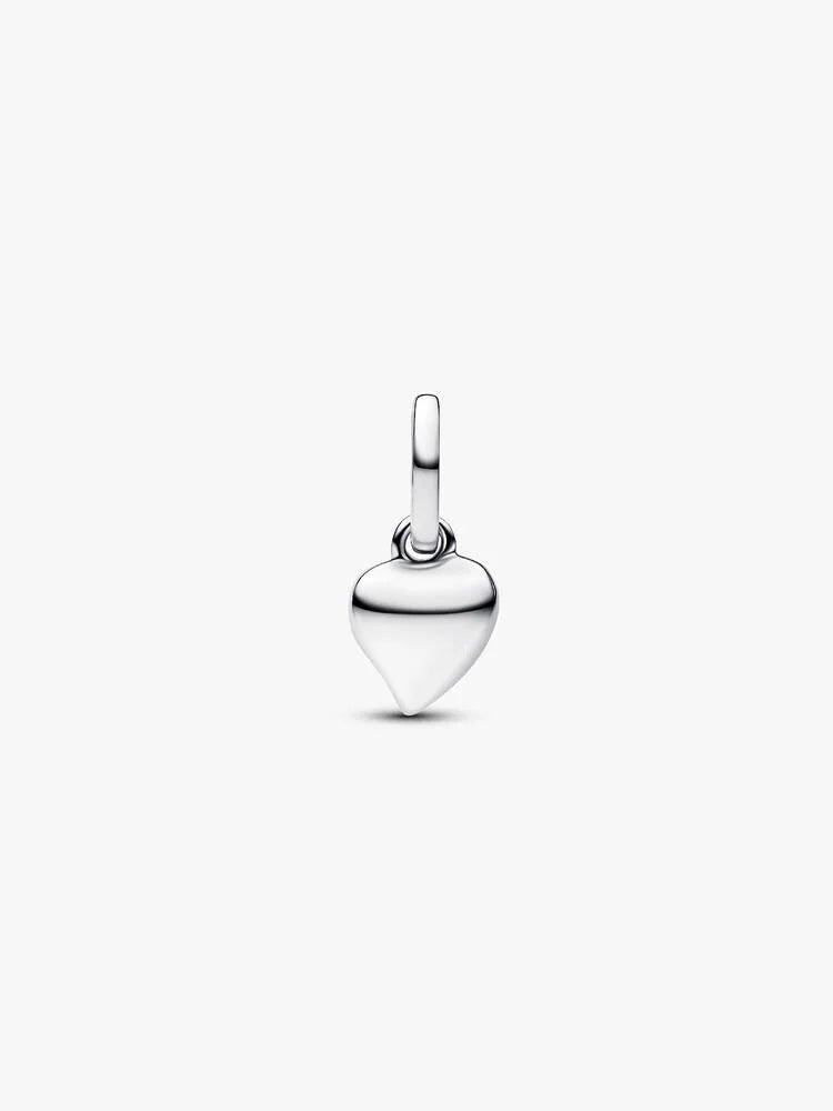 Herz Mini-Charm-Anhänger Sterling-Silber Zweitbild
