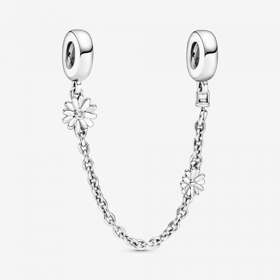 798764C01 Komfortketten-Charm Gänseblümchen Silber 5 cm Hauptbild