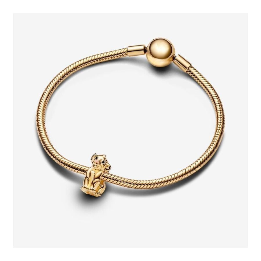 Charm König der Löwen Simba Vergoldet