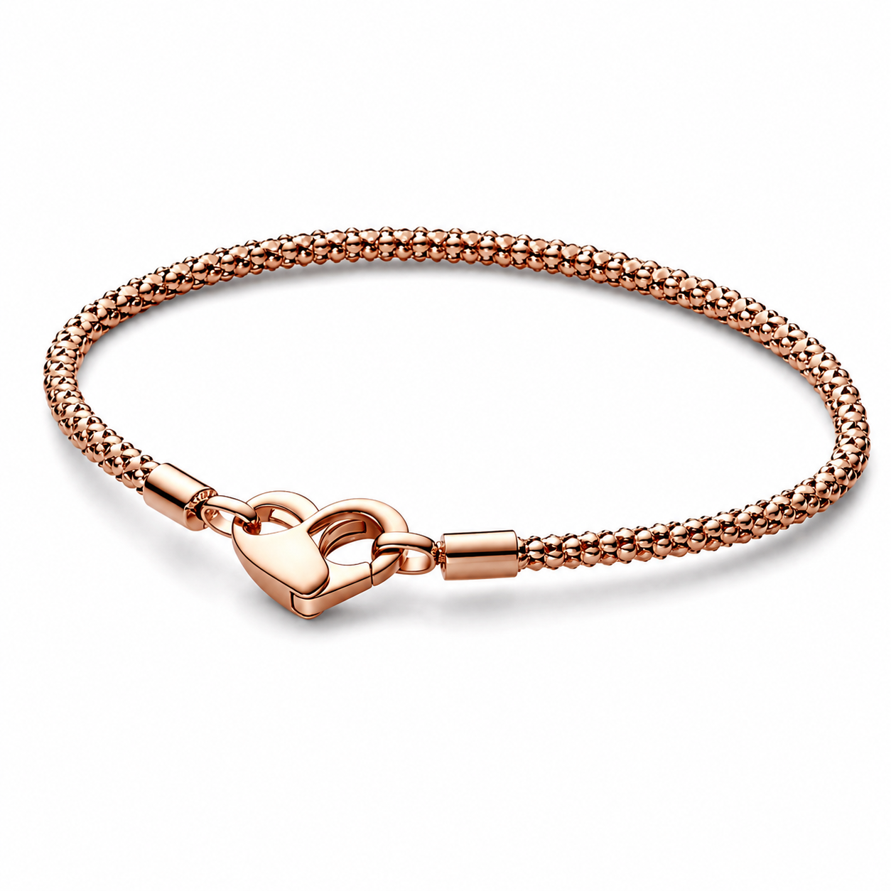 Armband Moments Studded Chain Rosévergoldet Hauptbild