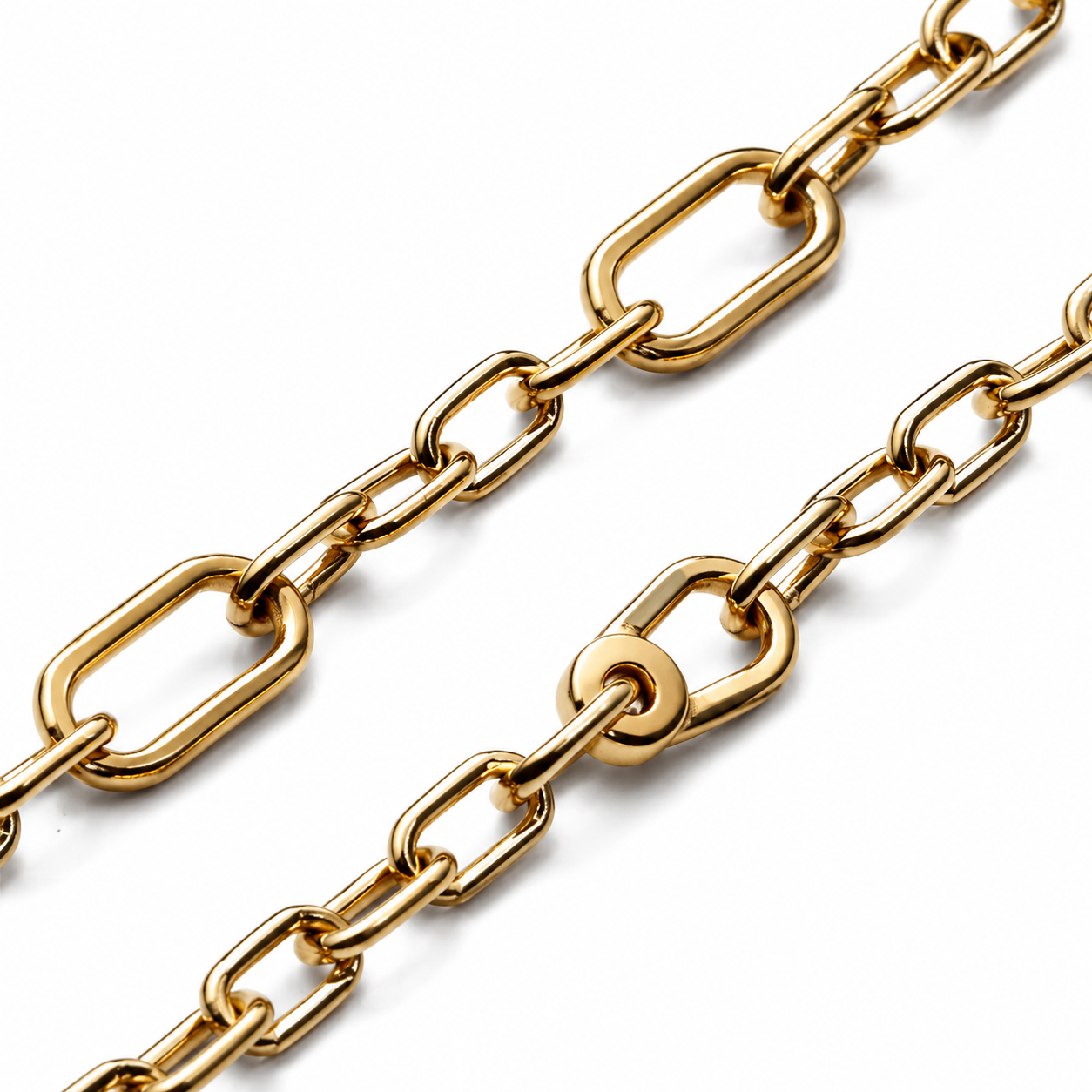 Kettenarmband 14 k Vergoldet Zweitbild