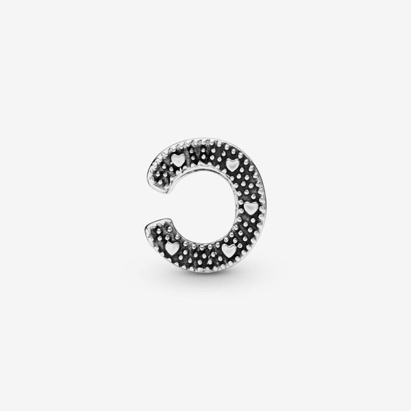 Charm Buchstabe Letter C Silber