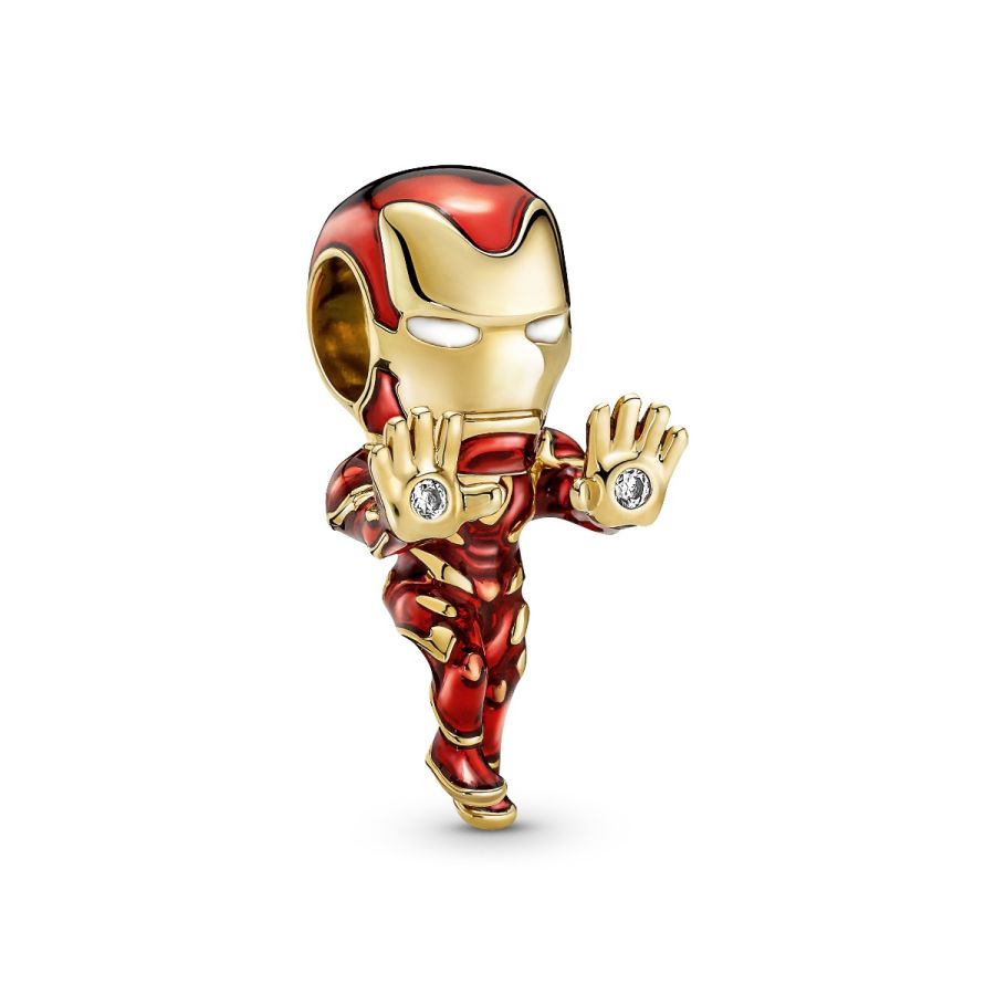 Charm The Avengers Iron Man 14k Vergoldet Hauptbild