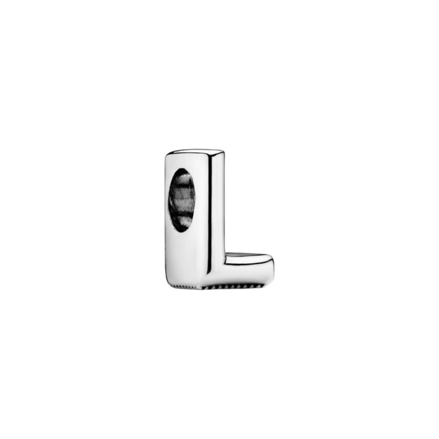 Charm Buchstabe Letter L Silber Hauptbild