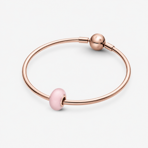 Rose 789421C00 Charm Murano-Glas Rosafarben