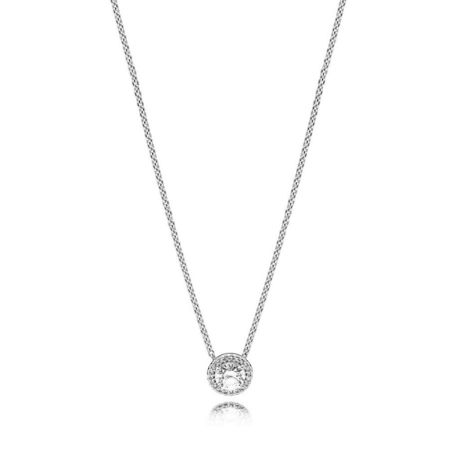 396240CZ Kette mit Anhänger Klassische Eleganz 45 cm Hauptbild