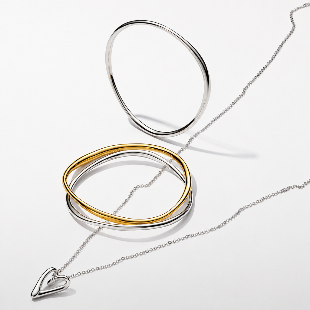Essence Kette mit Anhänger Herz Silber 393272C00