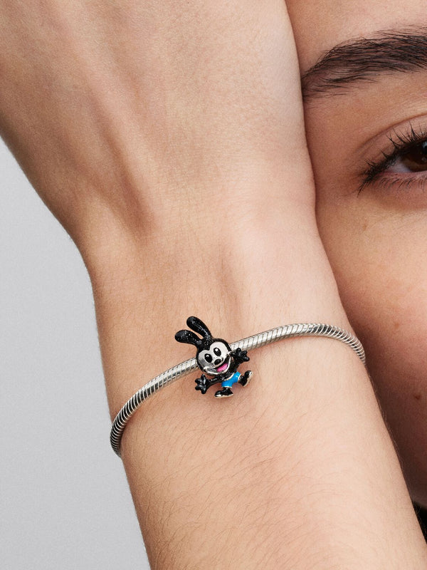 Oswald, der lustige Hase Charm Sterling-Silber