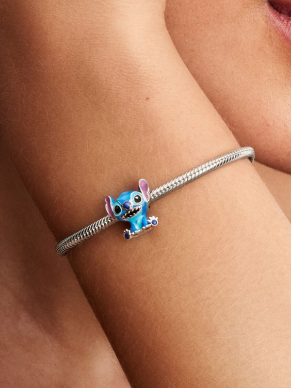Stitch Charm Sterling-Silber