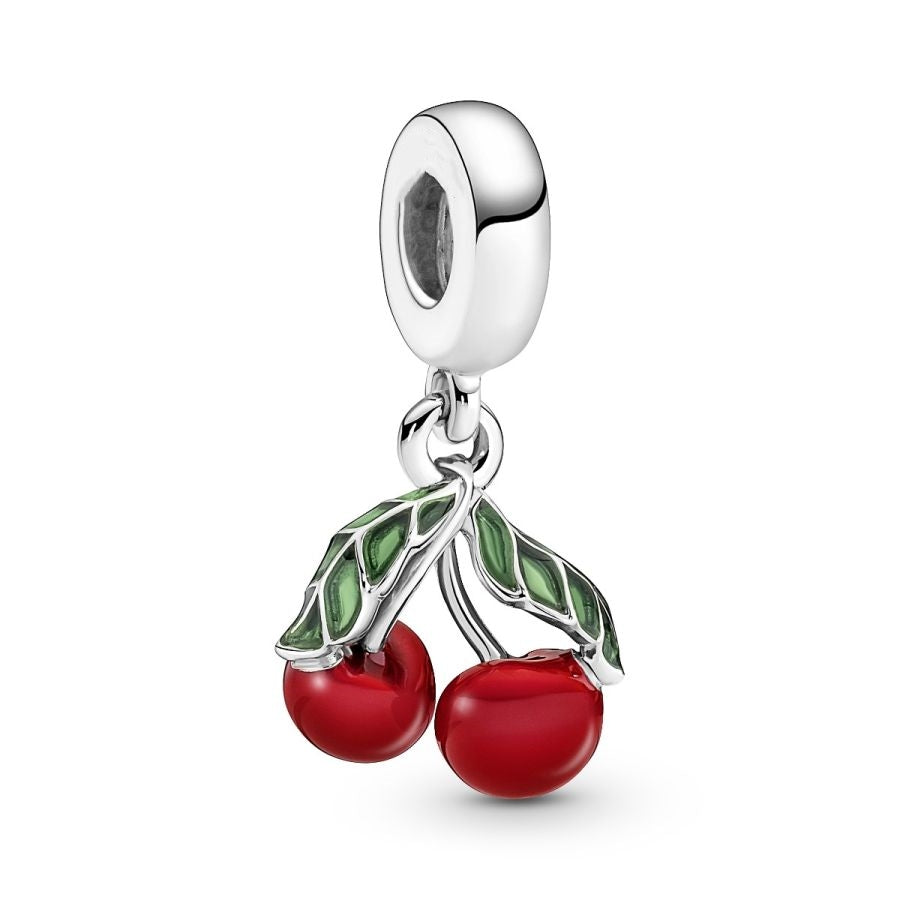 Charm-Anhänger Asymmetrische Kirsche Sterling-Silber Hauptbild