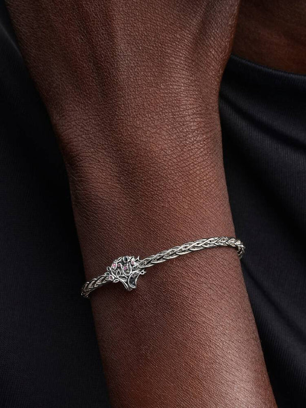 Familienstammbaum Offen gearbeitetes Charm Sterling-Silber