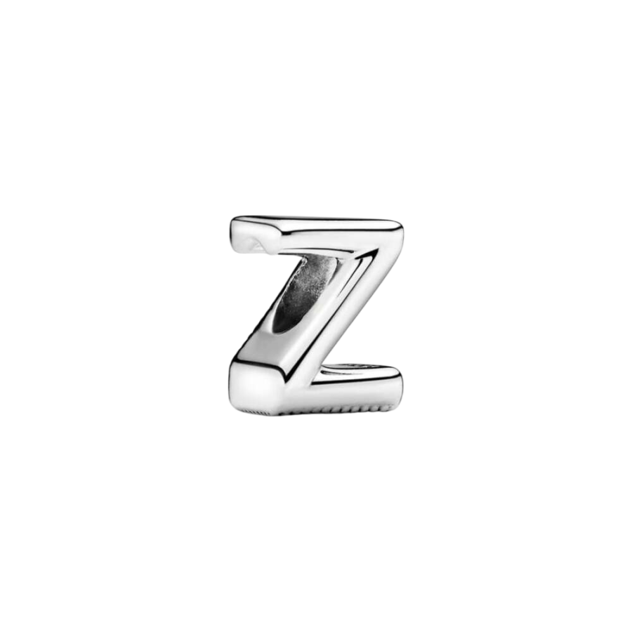 Charm Buchstabe Letter Z Silber Hauptbild