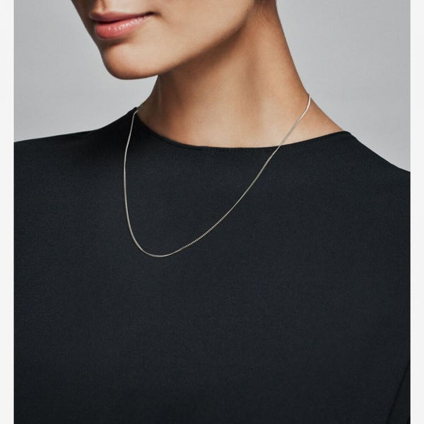 398283 Kette Curb Chain Sterling-Silber 60 cm