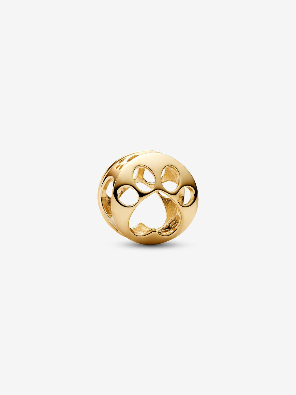 Openwork Paw Charm 14 Karat Vergoldung